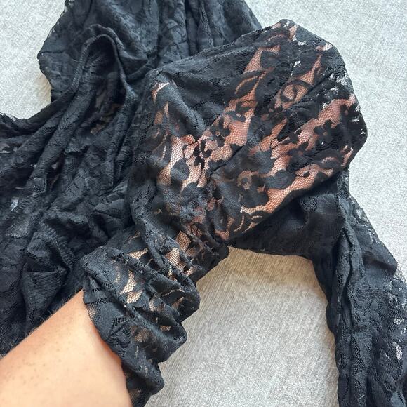 NWT IAMGIA Sheer Lace Catsuit - Picture 5 of 5